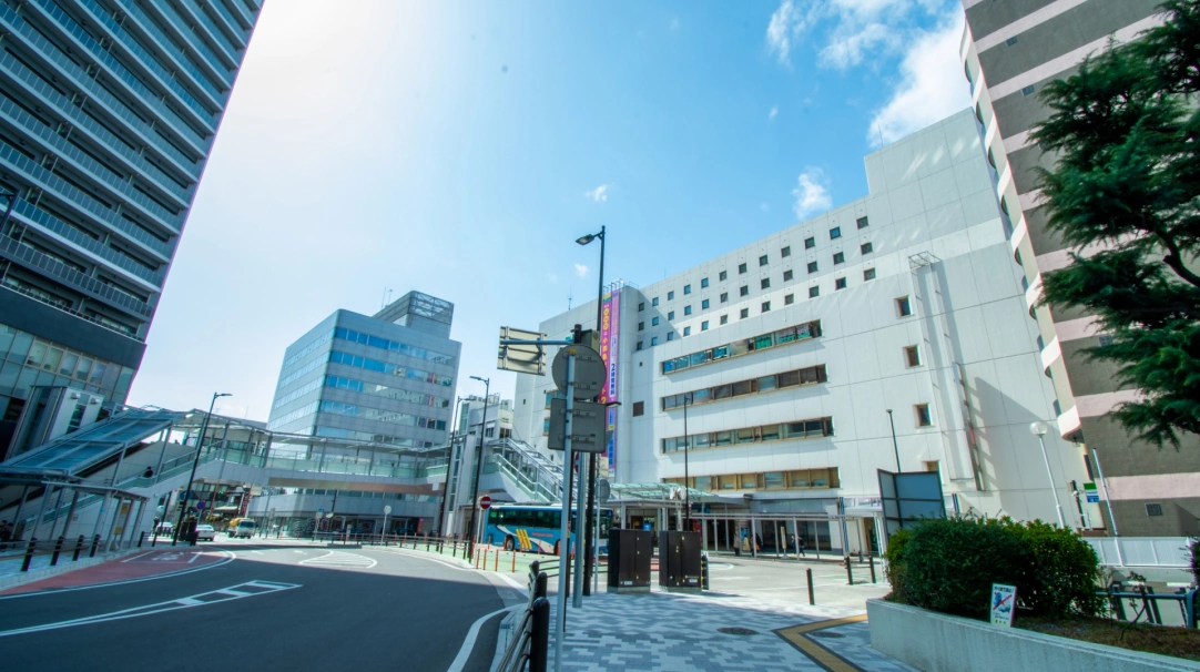 本厚木駅徒歩2分で通院しやすい立地